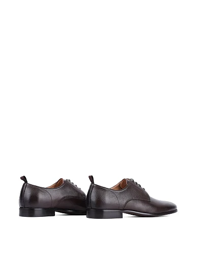 Чоловічі туфлі Miguel Miratez шкіряні коричневі (D581-107B-543) - фото 4 - Miraton