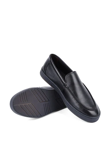 Чоловічі туфлі Miguel Miratez шкіряні чорні (D588-101B-31) - фото 2 - Miraton