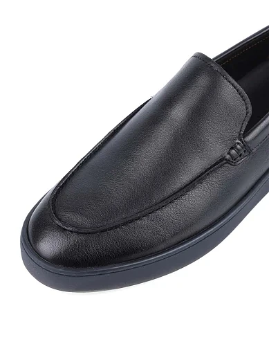 Чоловічі туфлі Miguel Miratez шкіряні чорні (D588-101B-31) - фото 5 - Miraton