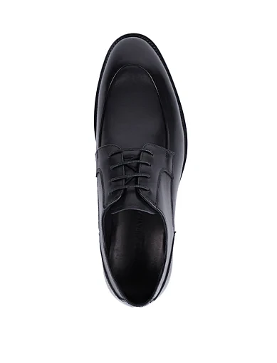 Мужские туфли Miguel Miratez кожаные черные - фото 2 - Miraton