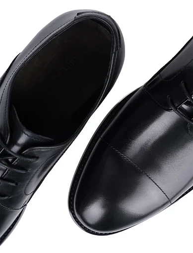 Чоловічі туфлі Miguel Miratez шкіряні чорні (KT1195-100-T1) - фото 5 - Miraton