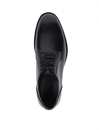 Мужские туфли Miguel Miratez кожаные черные - фото 2 - Miraton