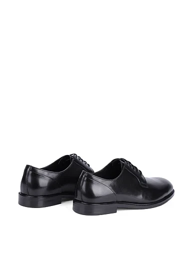 Мужские туфли Miguel Miratez кожаные черные - фото 4 - Miraton