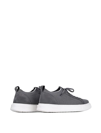 Чоловічі кеди MIRATON замшеві сірі (FE6326-Y136) - фото 4 - Miraton