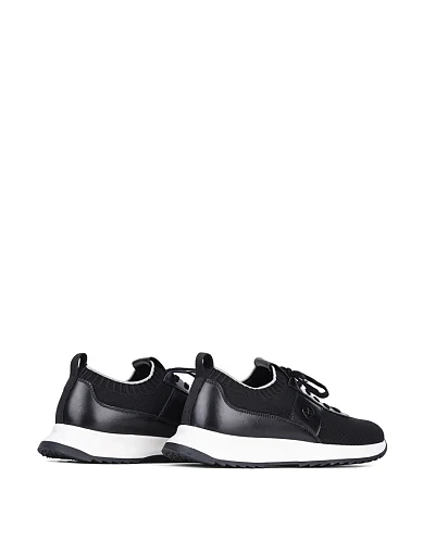 Чоловічі кросівки MIRATON тканинні чорні (FZ688-1A) - фото 4 - Miraton