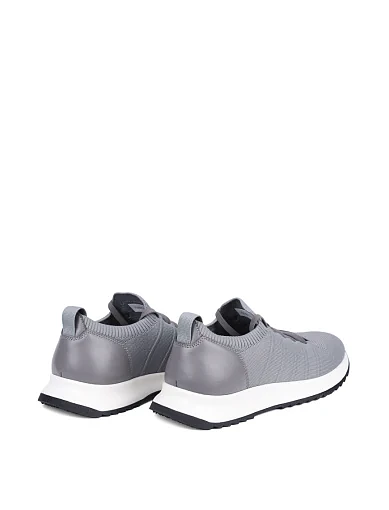 Чоловічі кросівки MIRATON тканинні сірі (FZ681-7) - фото 4 - Miraton