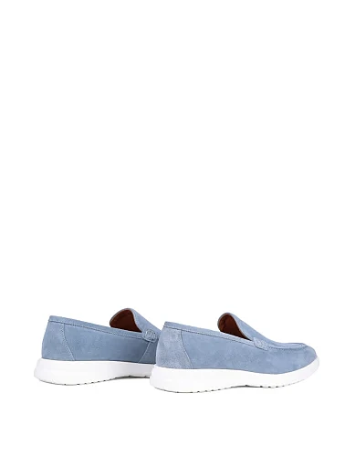 Чоловічі туфлі Miguel Miratez замшеві блакитні (2155A-30-F153) - фото 4 - Miraton