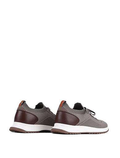 Чоловічі кросівки MIRATON тканинні бежеві (WL197-10X) - фото 4 - Miraton