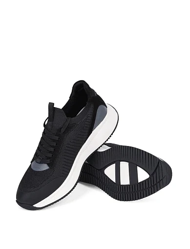 Чоловічі кросівки MIRATON тканинні чорні (WL2303-1X) - фото 3 - Miraton