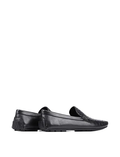 Чоловічі мокасини Miguel Miratez шкіряні чорні (1930-12) - фото 4 - Miraton