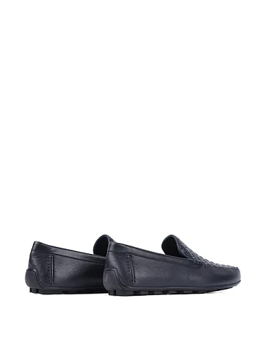 Чоловічі мокасини Miguel Miratez шкіряні сині (HS1965-4-2) - фото 4 - Miraton