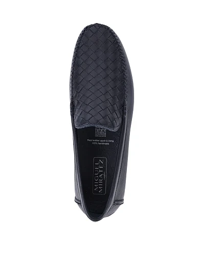Чоловічі мокасини Miguel Miratez шкіряні сині (HS1965-4-2) - фото 5 - Miraton