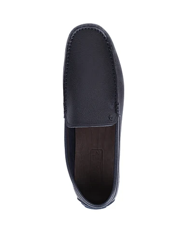 Чоловічі мокасини Miguel Miratez шкіряні сині (A543606-2) - фото 2 - Miraton