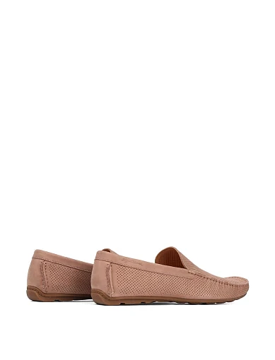Чоловічі мокасини Miguel Miratez з нубуку бежеві (A515801-1) - фото 4 - Miraton