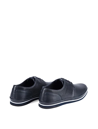 Чоловічі туфлі Miguel Miratez шкіряні сині (A525301-1) - фото 4 - Miraton