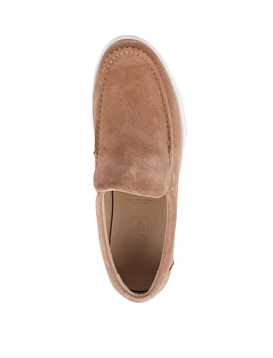 Чоловічі туфлі Miguel Miratez замшеві бежеві (A544603-2) - фото 2 - Miraton