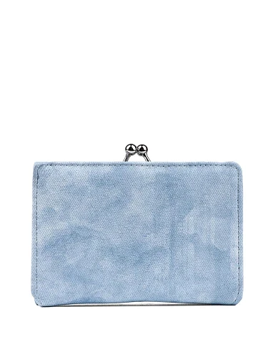 Жіночий гаманець з екошкіри блакитний - фото 3 - Miraton