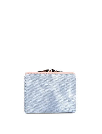 Жіночий гаманець з екошкіри блакитний - фото 3 - Miraton