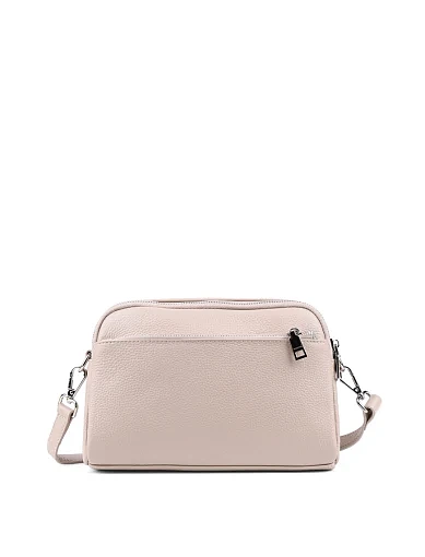 Жіноча сумка MIRATON шкіряна бежева - фото 3 - Miraton