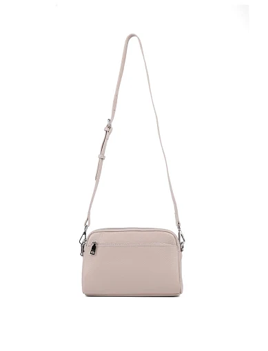 Жіноча сумка MIRATON шкіряна бежева - фото 4 - Miraton