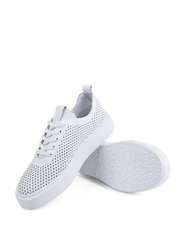 Жіночі кеди Attizzare шкіряні білі - фото 2 - Miraton