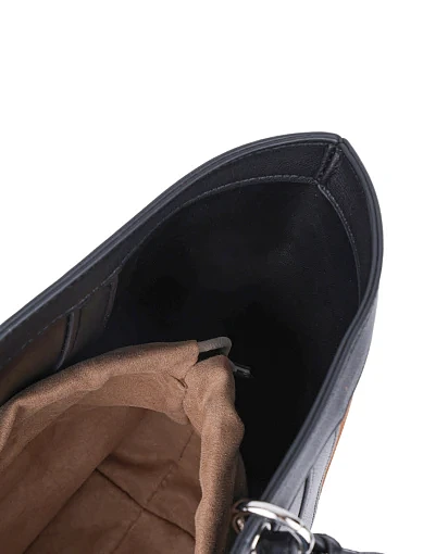 Жіноча сумка шоппер MIRATON замшева кемел - фото 6 - Miraton