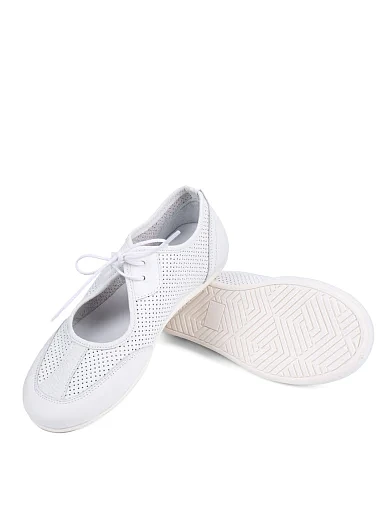 Жіночі кросівки Attizzare шкіряні білі - фото 2 - Miraton