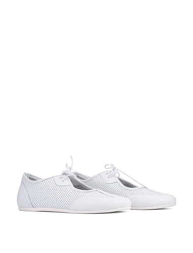 Жіночі кросівки Attizzare шкіряні білі - фото 3 - Miraton