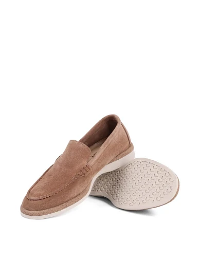 Жіночі сліпери Attizzare велюрові коричневі - фото 2 - Miraton