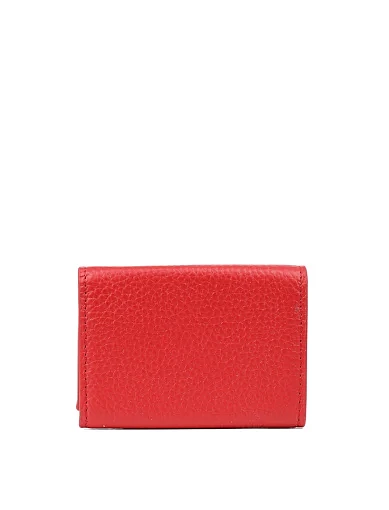 Жіночий гаманець шкіряний червоний - фото 3 - Miraton