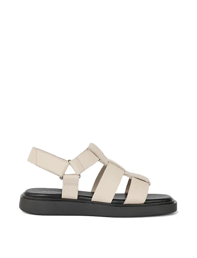 Жіночі сандалі Vagabond Connie шкіряні молочного кольору - фото 2 - Miraton