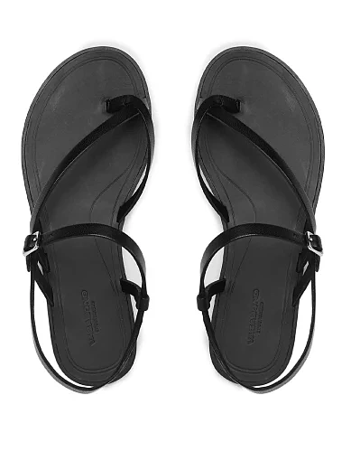 Жіночі сандалі Vagabond Tia 2.0 шкіряні чорні - фото 4 - Miraton