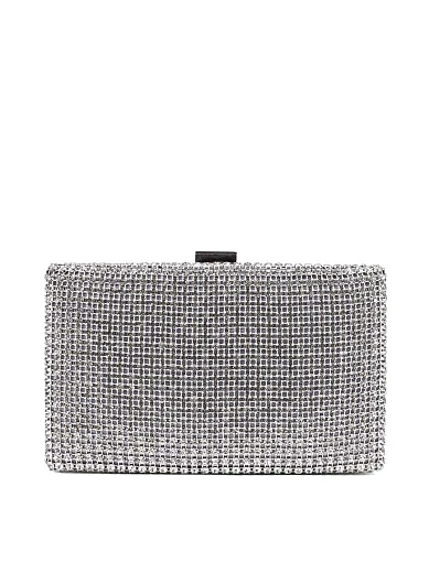 Жіночий клатч мінодьєр MIRATON з пластмаси срібний - фото 3 - Miraton