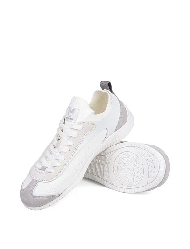 Жіночі кросівки Pinko шкіряні бежеві - фото 2 - Miraton