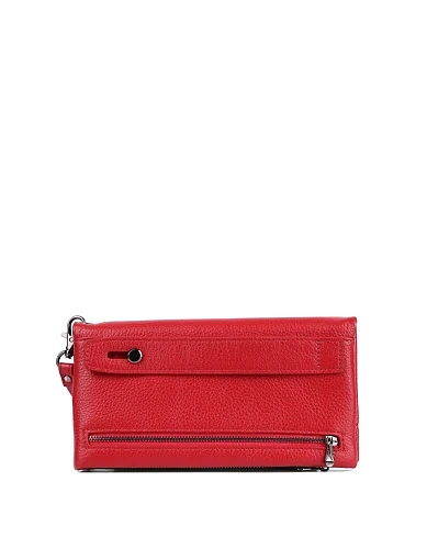 Жіночий гаманець шкіряний червоний - фото 3 - Miraton