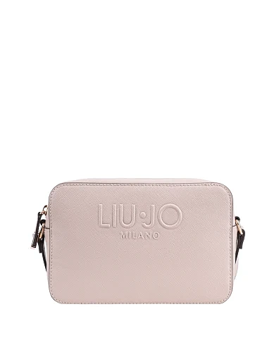 Жіноча сумка camera bag LIU JO з екошкіри бежева фото 1