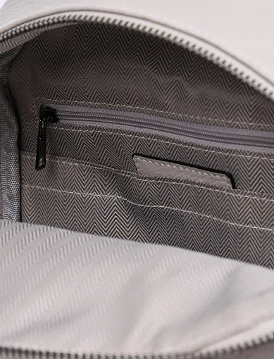 Жіноча сумка MIRATON шкіряна молочного кольору - фото 5 - Miraton