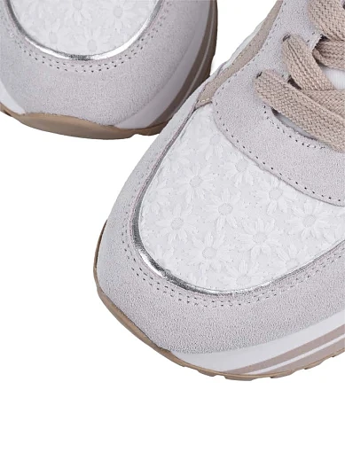 Жіночі кросівки LIU JO замшеві білі - фото 5 - Miraton