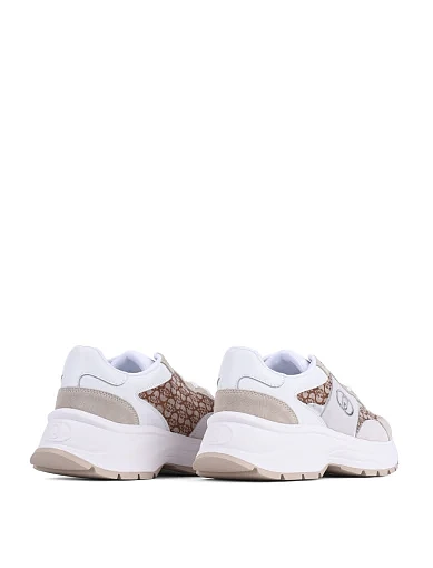 Жіночі кросівки LIU JO замшеві білі - фото 4 - Miraton