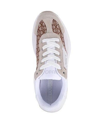 Жіночі кросівки LIU JO замшеві білі - фото 5 - Miraton