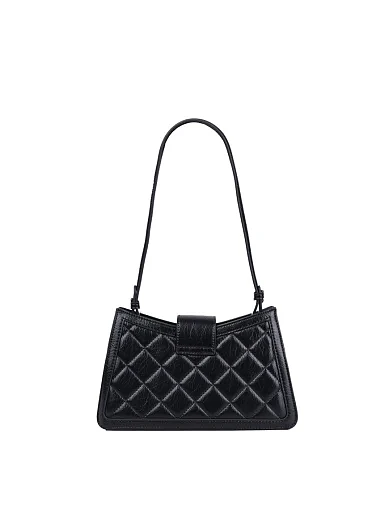 Жіноча сумка через плече MIRATON шкіряна чорна(2 552) - фото 4 - Miraton