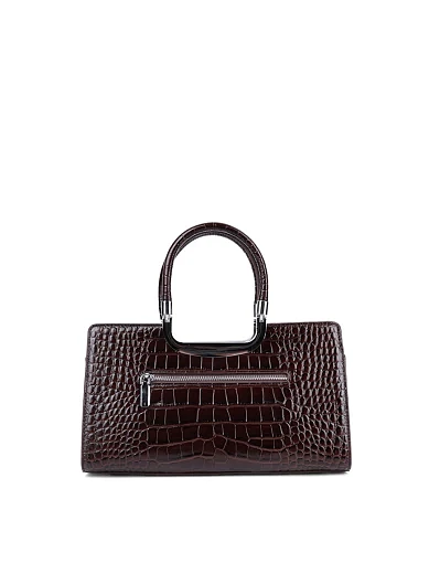 Жіноча сумка тоут MIRATON шкіряна коричнева - фото 3 - Miraton