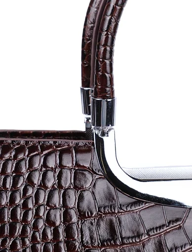 Жіноча сумка тоут MIRATON шкіряна коричнева - фото 4 - Miraton