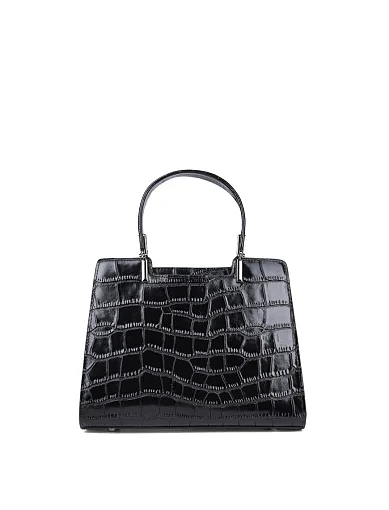 Жіноча сумка тоут MIRATON шкіряна чорна - фото 4 - Miraton