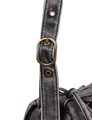 Жіноча сумка тоут MIRATON з екошкіри сіра - фото 4 - Miraton