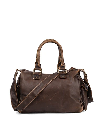 Жіноча сумка карго MIRATON з екошкіри кемел - фото 3 - Miraton