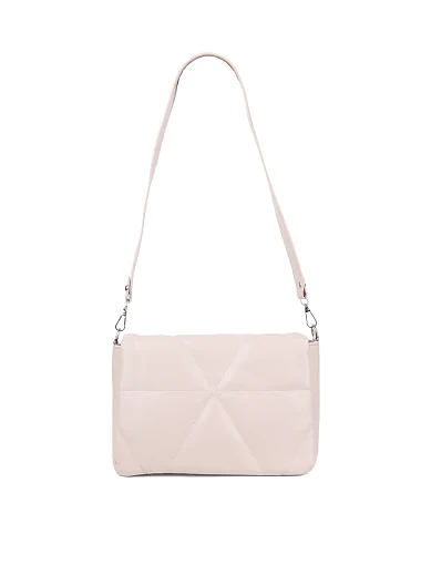 Жіноча сумка крос-боді MIRATON з екошкіри бежева(6083-2) - фото 3 - Miraton