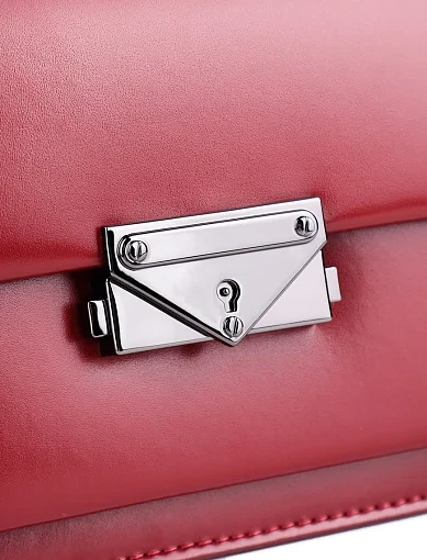 Жіноча сумка крос-боді MIRATON шкіряна бордова(87178-3) - фото 5 - Miraton