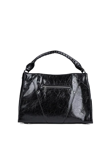 Жіноча сумка тоут MIRATON шкіряна чорна - фото 4 - Miraton