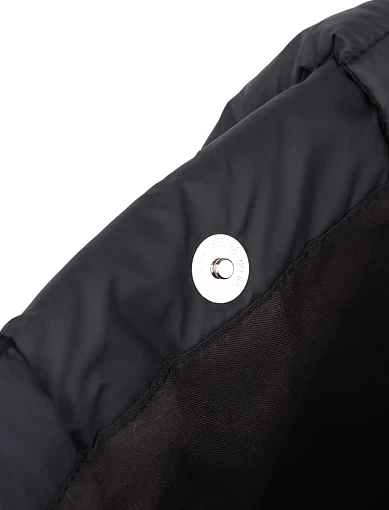 Женская сумка шоппер MIRATON тканевая черная - фото 4 - Miraton